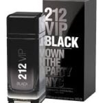 212 VIP BLACK BY CAROLINA HERRERA 3.4 FL.OZ. EDT SPRAY FOR MEN