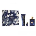 BY Versace VERSACE DYLAN BLUE(M)(H/B)3PC SET(3.4oz edt sp5.0oz Bath& Shower Gel5ml edt spl)