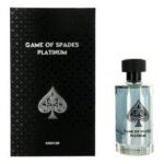 JO MILANO GAME OF SPADE PLATINUM 3.4 OZ PARFUM UNISEX  FOR MEN BY JO MILONO