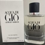 Acqua Di Gio 2.5oz EDP Refillable BY GIORGIO ARMANI 3.4 FL.OZ. EDP SPRAY FOR MEN