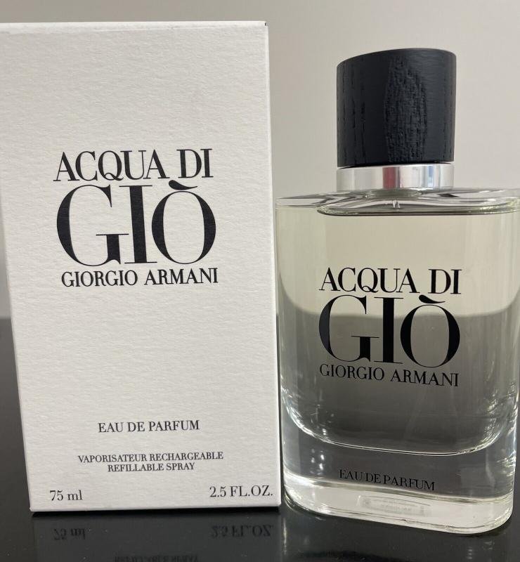 ADG75rm.jpg Acqua Di Gio 2.5oz EDP Refillable BY GIORGIO ARMANI 3.4 FL.OZ. EDP SPRAY FOR MEN - Image 1