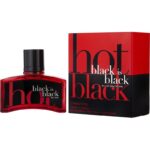 Black Is Black HOT BLACK 3.3 Fl. Oz. Eau De Toilette Spray Men