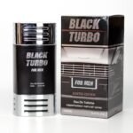 BLACK TURBO BY CRYSTAL DISTRIBUTORS 3.4 FL.OZ. EDT SPRAY FOR MEN