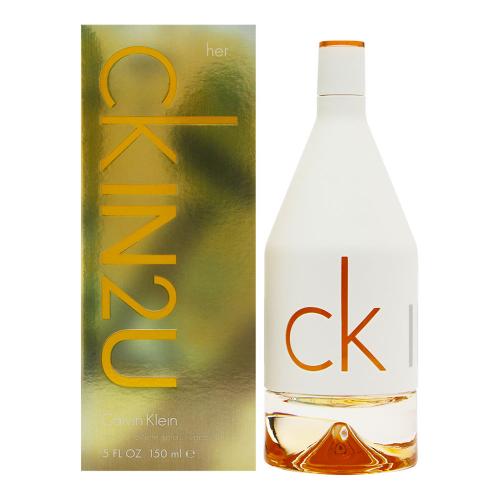 CKITU150TSW.jpg CK IN2U BY CALVIN KLEIN 5.1 FL.OZ. EDT SPRAY FOR WOMEN - Image 1