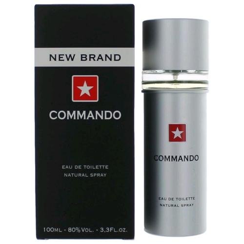 COM1M.jpg COMMANDO BY NEW BRAND 3.4 FL.OZ. EDT SPRAY FOR MEN - Image 1