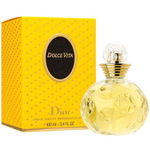DVIT100TSW.jpg DOLCE VITA BY CHRISTIAN DIOR 3.4 FL.OZ. EDT SPRAY FOR WOMEN - Image 1
