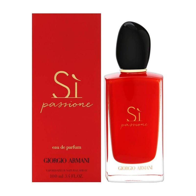 EARMSP1W.jpg ARMANI SI PASSIONE BY GIORGIO ARMANI 3.4 FL.OZ. EDP SPRAY FOR WOMEN - Image 1
