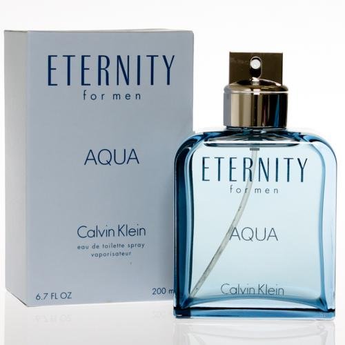 ETEA6m.jpg ETERNITY AQUA BY CALVIN KLEIN 6.7 FL.OZ. EDT SPRAY FOR MEN - Image 1