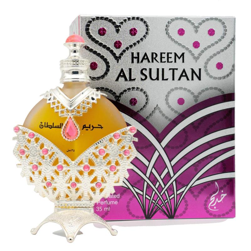 HASULS35W.jpeg Hareem Al Sultan SILVER 35ML EDP FOR MEN AND WOMEN - Image 1