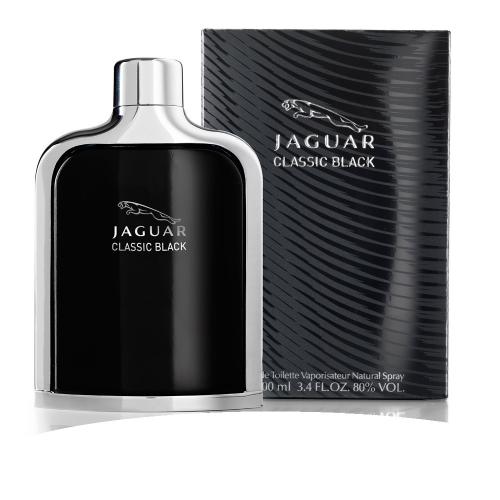 JAGBL120TSM.jpg JAGUAR CLASSIC BLACK BY JAGUAR 3.4 FL.OZ. EDT SPRAY FOR MEN - Image 1