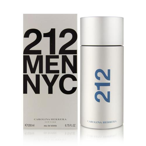 2126M.jpg 212 BY CAROLINA HERRERA 6.7 FL.OZ. EDT SPRAY FOR MEN - Image 1
