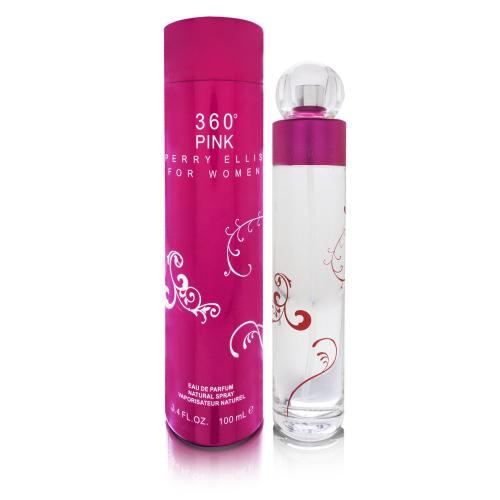 360P100PSW.jpg 360 PINK BY PERRY ELLIS 3.4 FL.OZ. EDP SPRAY FOR WOMEN - Image 1