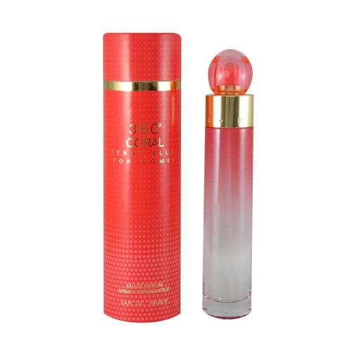 360c1pw.jpg 360 CORAL BY PERRY ELLIS 3.4 FL.OZ. EDP SPRAY FOR WOMEN - Image 1