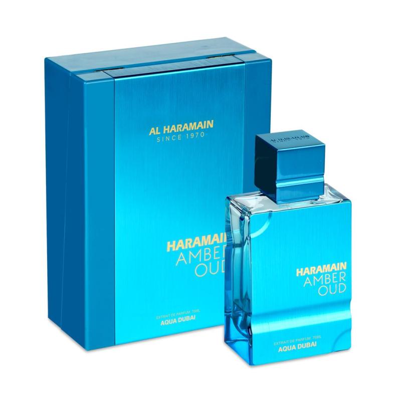 AHARad1M.jpg AL HARAMAIN AMBER OUD AQUA DUBA 2.5 FL.OZ. EDP SPRAY FOR MEN - Image 1