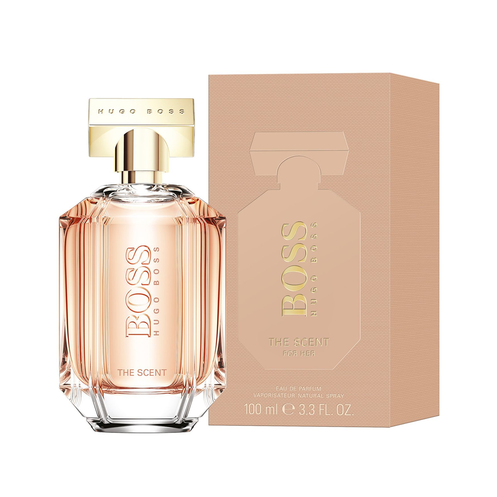 BHBts1W.png THE SCENT FOR HER BY HUGO BOSS 3.3 FL.OZ. EDP SPRAY FOR WOMEN - Image 1