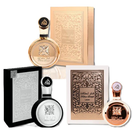 BUNF3U.png-ezgif.com-webp-to-jpg-converter.jpg Bundle Fakhar 3 Piece Gift Set (3.4 Fakhar Men+ 3.4 oz Fakhar Women+ 3.4 Oz Fakhar Gold Extrait FOR WOMEN - Image 1