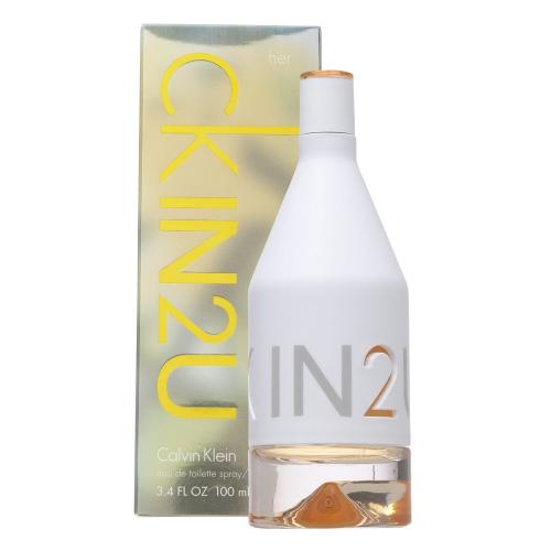CKITU100TSW.jpg CK IN2U BY CALVIN KLEIN 3.4 FL.OZ. EDT SPRAY FOR WOMEN - Image 1