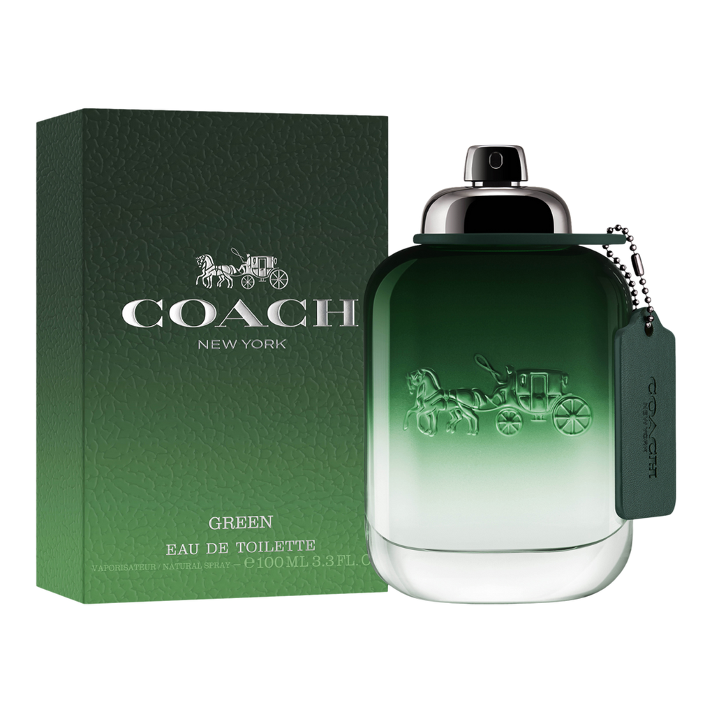 COAnyG1M.png COACH NEW YORK GREEN For Men BY COACH 3.3 FL.OZ. EDT SPRAY FOR MEN - Image 1