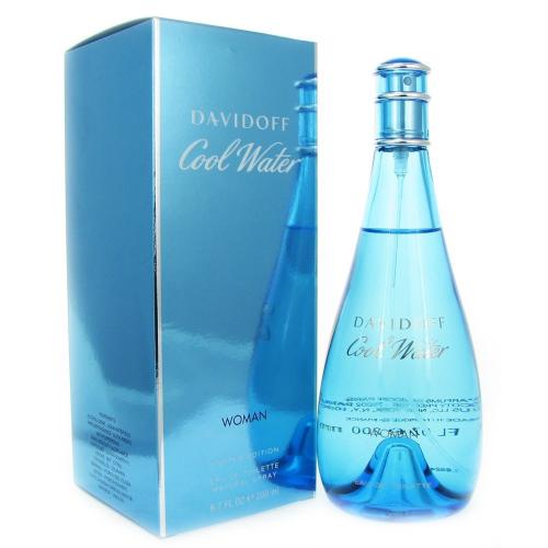 CWAT100TSW.jpg COOL WATER BY DAVIDOFF 3.4 FL.OZ. EDT SPRAY FOR WOMEN - Image 1