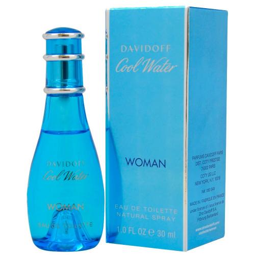 CWAT30SW.jpg COOL WATER BY DAVIDOFF 1.0 FL.OZ. EDT SPRAY FOR WOMEN - Image 1