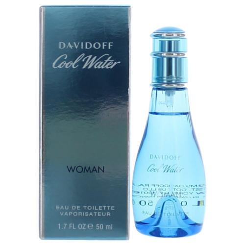 CWAT50TSW.jpg COOL WATER BY DAVIDOFF 1.7 FL.OZ. EDT SPRAY FOR WOMEN - Image 1