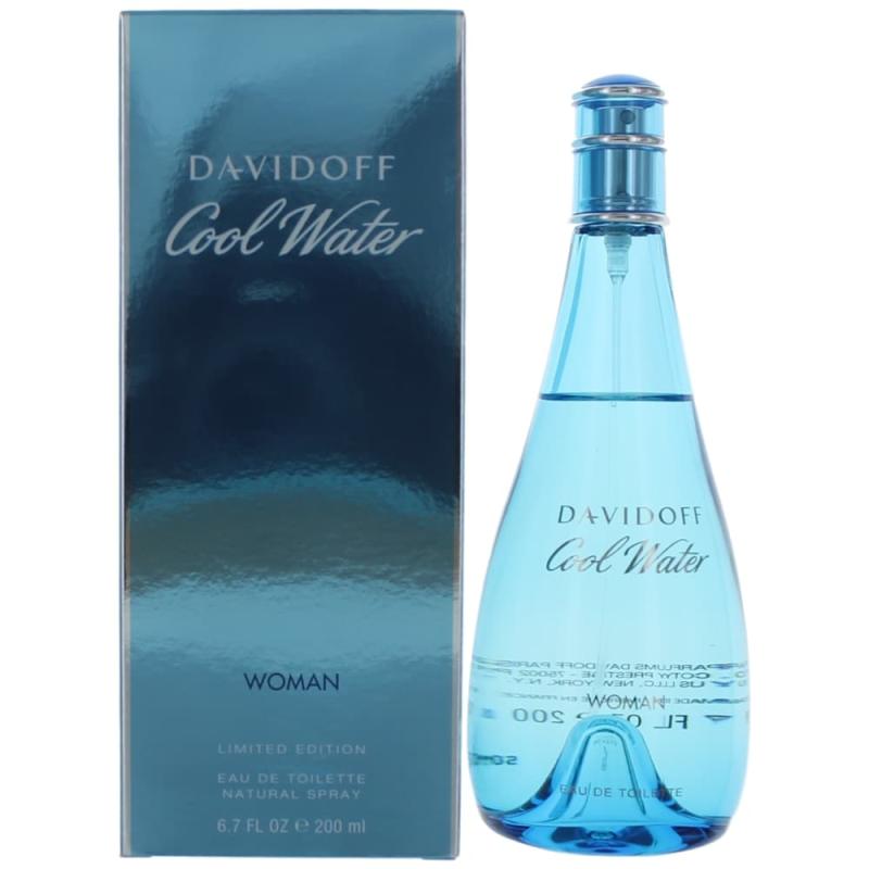 CWAT6W.jpg COOL WATER BY DAVIDOFF 6.7 FL.OZ. EDT SPRAY FOR WOMEN - Image 1
