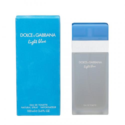 DGLBLU100TSW.jpg LIGHT BLUE BY DOLCE & GABBANA 3.4 FL.OZ. EDT SPRAY FOR WOMEN - Image 1