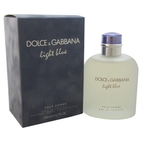 DGLBLU6m.jpg LIGHT BLUE BY DOLCE & GABBANA 6.7 FL.OZ. EDT SPRAY FOR MEN - Image 1