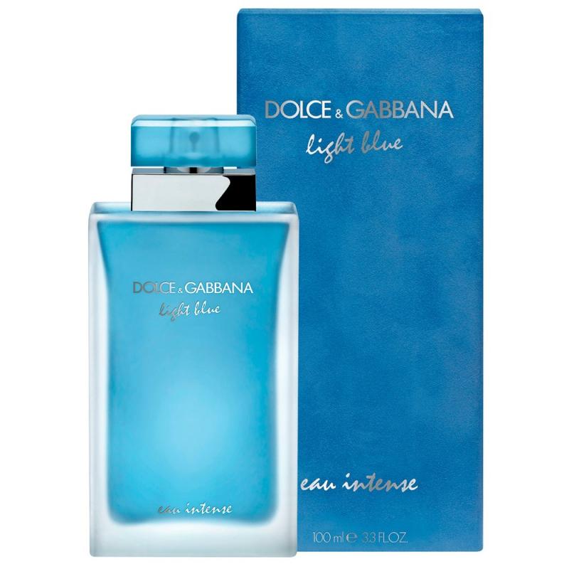 DGLBi1w.jpg Light Blue Eau Intense BY DOLCE & GABBANA 3.3 FL.OZ. EDP SPRAY FOR WOMEN - Image 1