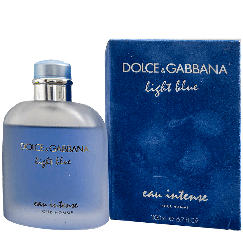 DGLBi6M.png Light Blue Eau Intense Pour Homme BY DOLCE & GABBANA 6.7 FL.OZ. EDP SPRAY FOR MEN - Image 1