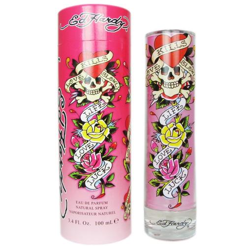EHAR100PSW.jpg ED HARDY BY CHRISTIAN AUDIGIER 3.4 FL.OZ. EDP SPRAY FOR WOMEN - Image 1