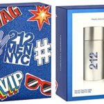 212 CAROLINA HERRERA 2 PCS. GIFT SET: 3.4 FL.OZ. EDT SPRAY AND 10 ML EDT SPRAY FOR MEN