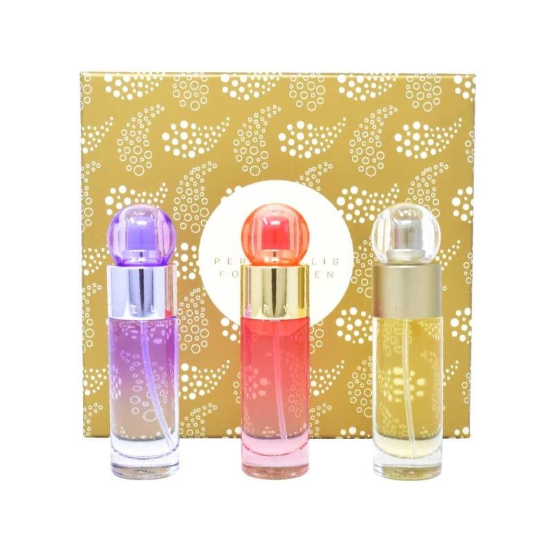 SET360333W.jpg 360 3 PCS. GIFT SET: 1.0oz edt sp(Regular) 1.0oz edp sp(Coral)1.0oz edp sp(Purple) FOR WOMEN - Image 1