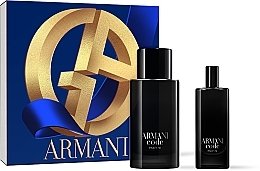 SETADGBC242M.jpg Armani Code Gift Set 2pcs.:4.2oz edt spray0.5oz edt spray FOR Men - Image 1