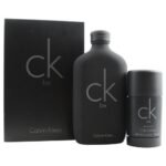 CK BE 2 PCS. GIFT SET: 6.7 FL.OZ. EDT SPRAY AND 2.5 FL.OZ. DEODORANT STICK FOR MEN