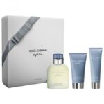 LIGHT BLUE 3 PCS. GIFT SET: 125ML EDT + 50ML SG + 10ML EDT SPRAY FOR MEN