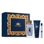 K by Dolce & Gabbana 3 PCS. GIFT SET: 3.3oz edt sp1.6oz after shave balm 10ml edt FOR MEN