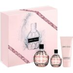 Jimmy Choo 3 PCS: 3.3 Fl. Oz. EDP spray 3.3 body lotion AND 7.5ml edp spray for Women