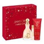 Jimmy Choo I Want Choo 3 PCS: 3.3 EAU DE PARFUM SPRAY + 0.25 EAU DE PARFUM SPRAY + 3.3 BODY LOTION for Women