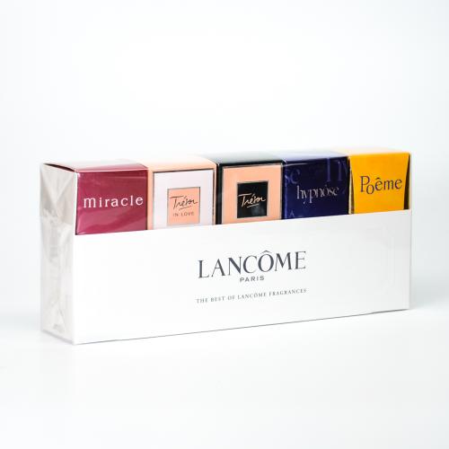 SETLAN5PW.jpg LANCOME 4 PCS. GIFT SET: TRESOR 7.5ML EDP + IDOLE 5ML EDP + LA VIE EST BELLE 4ML EDP + MIRACLE 5ML EDP (INDIVIDUALLY BOXED) FOR WOMEN - Image 1