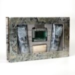 MICK MICHEYL 3 PCS. GIFT SET: 2.0 FL.OZ. EDT SPRAY 6.8 FL.OZ. AFTERSHAVE BALM AND 3.5 FL.OZ. SOAP FOR MEN