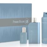 PERRY 18 4 PCS. GIFT SET: 3.4 FL.OZ. EDT SPRAY 6oz. deo spray 3.0 FL.OZ. HAIR AND BODY WASH G 0.25 FL.OZ. EDT SPRAY FOR MEN