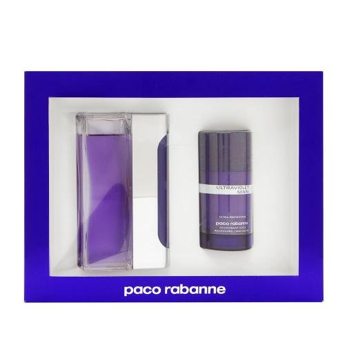 SETULT100TSM.jpg ULTRAVIOLET 2 PCS. GIFT SET: 3.4 FL.OZ. EDT SPRAY AND 2.7 FL.OZ. DEODORANT STICK FOR MEN - Image 1