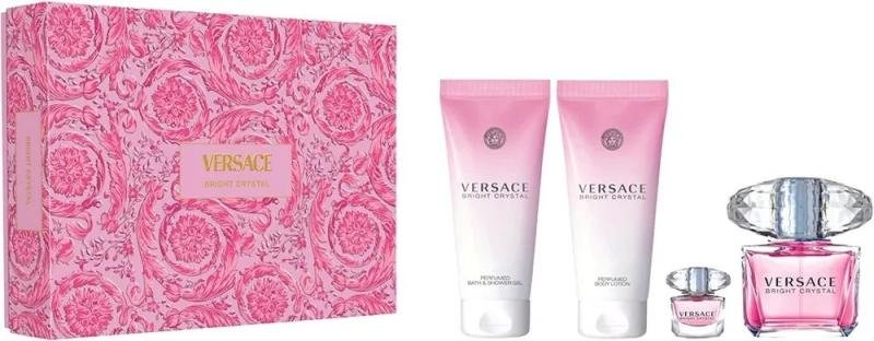 SETVERBC444PW.jpg Bright Crystal Gift Set 4pcs : 3.4oz edt 3.4oz BODY LOTION 3.4oz GEL POUCH for women - Image 1
