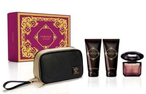 SETVERCN4PW.jpg CRYSTAL NOIR 4 PCS. GIFT SET: 3.0oz edt sp3.4oz B.L3.4oz B.S Gbag FOR WOMEN - Image 1