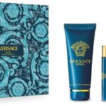 Versace EROS 3 PCS. GIFT SET: 3.4 EDT SPRAY 5.0 S.GEL 10ML SPRAY FOR MEN