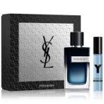 Y BY YVES SAINT LAURENT 2 PCE GIFT SET: 3.4 EDP + 10 ML EDP FOR MEN