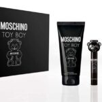 MOSCHINO Toy Boy 3 PCS. GIFT SET BY MOSCHINO:3.4oz edp sp 100ML perfumed body gel10ml edp FOR MEN