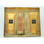 silence 4 PCS. GIFT SET: 3.3 FL.OZ. EDP SPRAY 4.3 FL.OZ. SHOWER GEL 4.3 FL.OZ. BODY LOTION AND .6 FL.OZ. EDP SPRAY FOR WOMEN