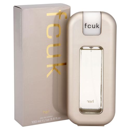 FCUK100TSW.jpg FCUK BY FRENCH CONNECTION 3.4 FL.OZ. EDT SPRAY FOR WOMEN - Image 1